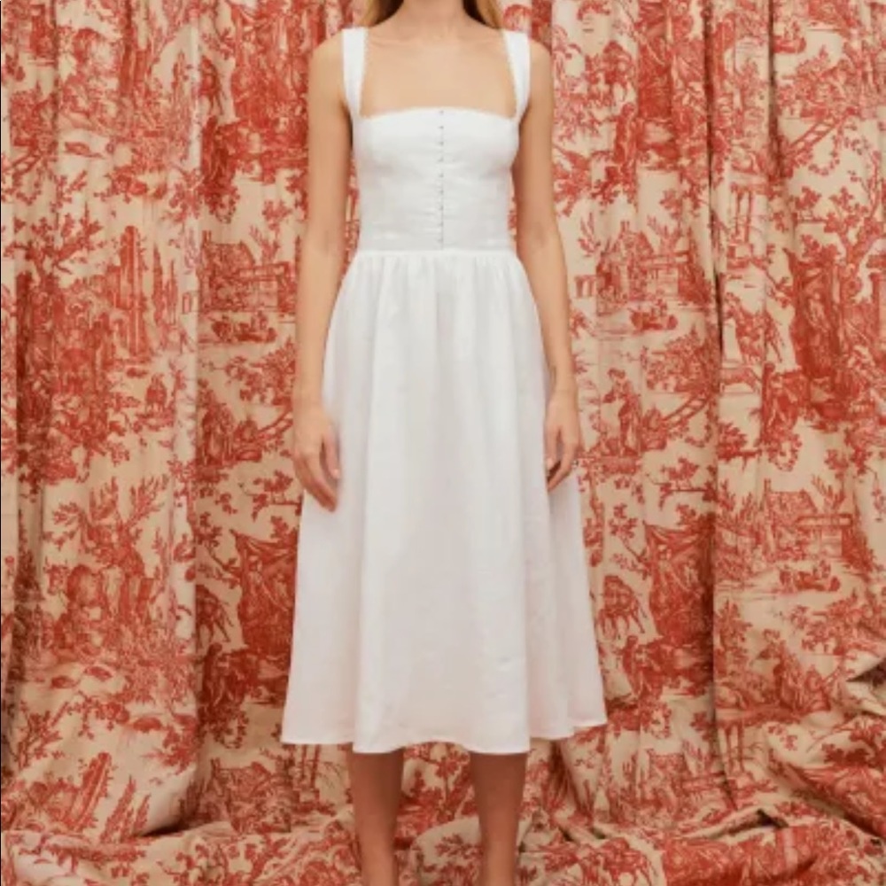Tagliatelle Linen Dress